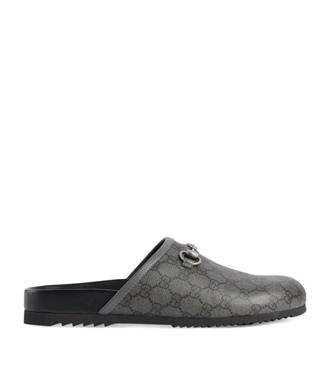 mens mules gucci|gucci slippers men price.